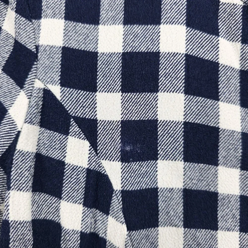 REFORMATION Mini Dress Blue White Gingham Check Fit Flare XS - Picture 8 of 8